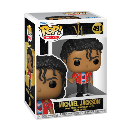 Funko Pop! Rocks: Michael Jackson (Beat it) #491 Vinyl Figure