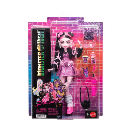 Mattel Monster High: Basic Series - Draculaura Doll (New Design) (Jhk29)