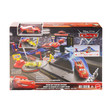 Mattel Cars: Trucks & Playsets - Large Racing Track Piston cup Stunt (Jhl42)