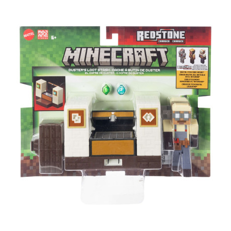 Mattel Minecraft: Redstone Charged - Duster's Loot Stash (Jkk08)