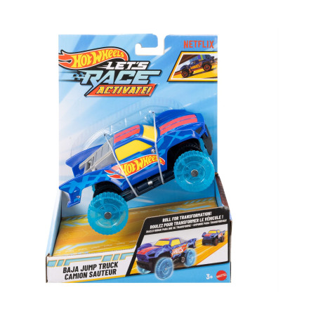 Mattel hot Wheels: Let's Race Active! - Baja Jump Truck Vehicle (Jjx23)