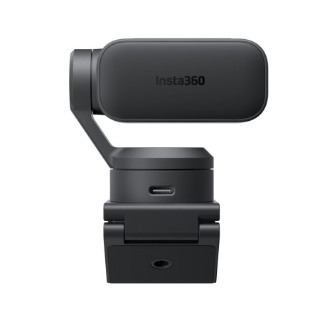 Insta360 Link 2 pro Black - 2-Axis Gimbal 4k, Hdr, ai Noise Cancel, ai Track-Frame, Dual mic Webcam