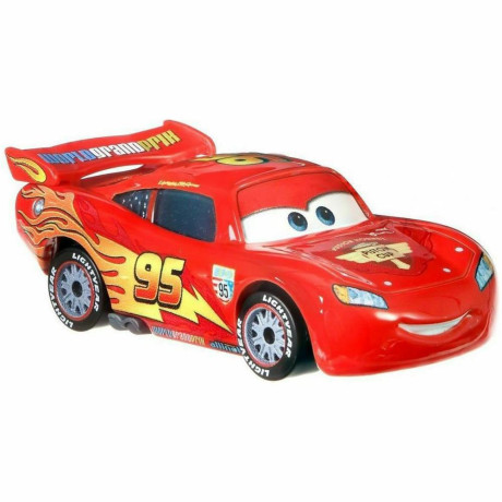 Disney Pixar Cars - wgp - Lightning Mcqueen With Racing Wheels (Flm20)
