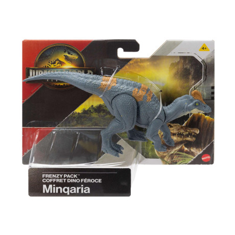 Mattel Jurassic World: Movie Line Rebirth - Figures Jurassic World Frenzy Pack Minqari (Jgb75)