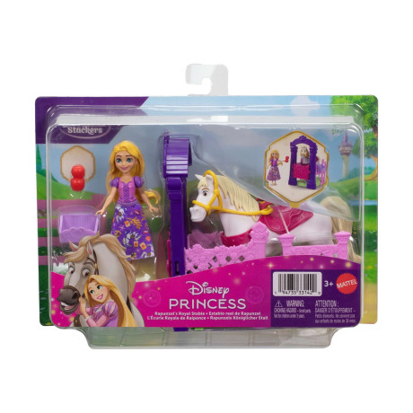 Mattel Disney Princess: Storytime Stackers - Rapunzel's Royal Stable Playset (Jhh07)