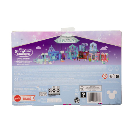 Mattel Disney Princess: Storytime Stackers - Elsa & Nokk Adventures Playset (Jhh08)