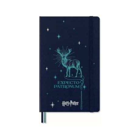 Moleskine Ltd. ed. Harry Potter Large Ruled Notebook: Expecto Patronum