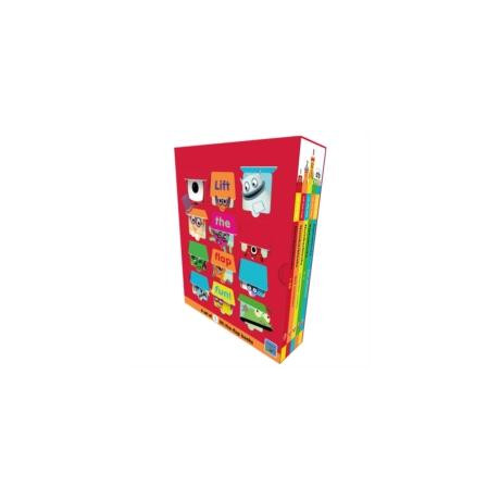 Numberblocks and Alphablocks 5 Book Lift-the-Flap set