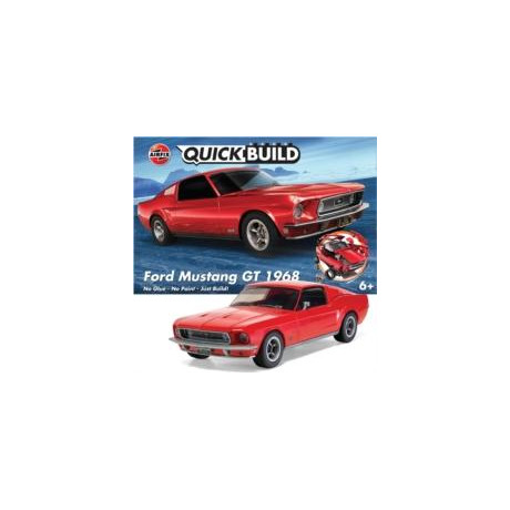 Airfix Quickbuild - Ford Mustang gt 1968 Model toy