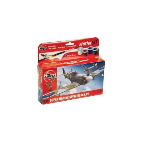 Airfix Starter set - Supermarine Spitfire Mkvc Model toy