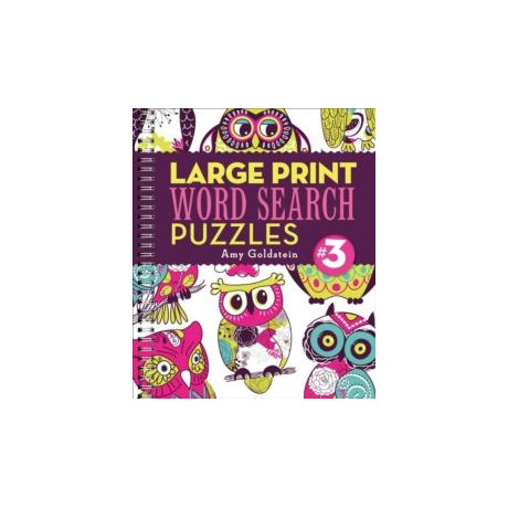 Large Print Word Search Puzzles 3