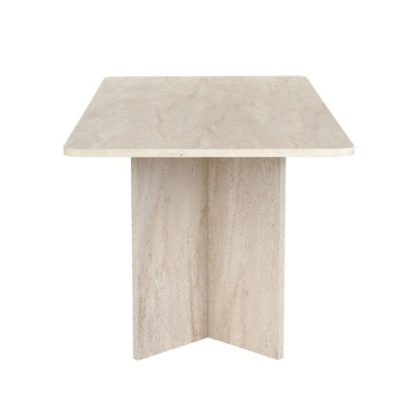 Τραπέζι Linza Megapap Χρώμα Travertine 180x90x75εκ.