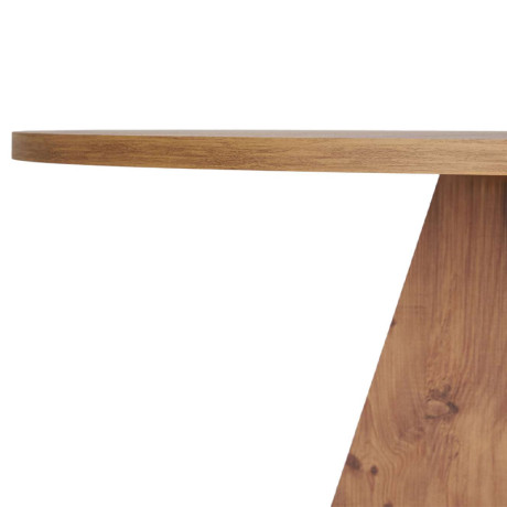 Τραπέζι Virela Megapap Χρώμα Atlantic Pine Ø120x75εκ.