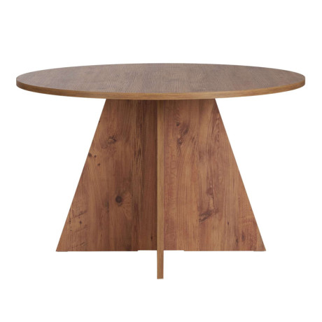 Τραπέζι Virela Megapap Χρώμα Atlantic Pine Ø120x75εκ.