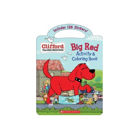 Big red Activity & Coloring Book (Clifford the big red Dog)