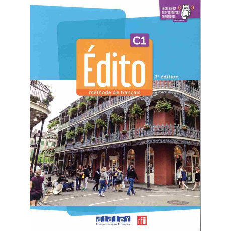 Edito c1 – Edition 2022-2024 – Livre + Cahier + Numerique