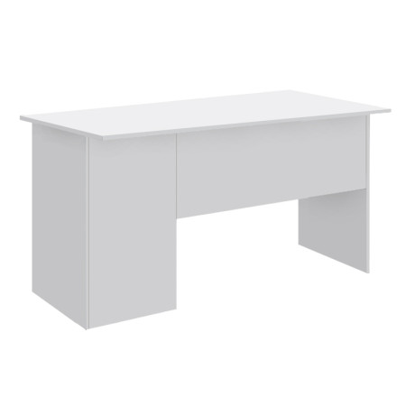 Γραφείο Εργασίας Moto Megapap Χρώμα Λευκό 120x80x75εκ.