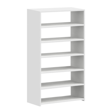 Παπουτσοθήκη Goya Megapap Χρώμα Λευκό 70x30x120εκ.