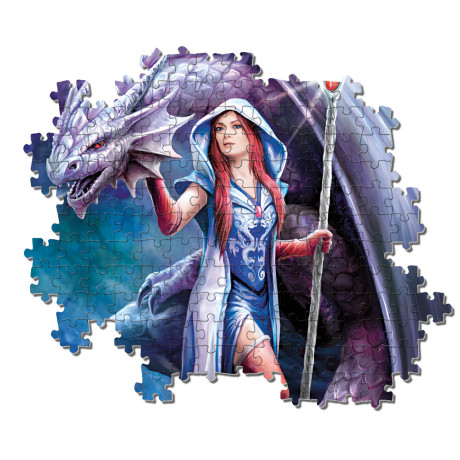 Clementoni Παζλ Anne Stokes Dragon Mage 1000 τμχ