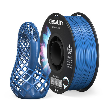 Creality cr-abs Blue 3d Printer Filament, Large Object Stability, Tensile Str. 43mpa, 1 kg Spool1.75