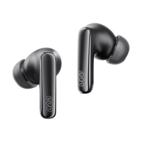 Qcy Melobuds N70i anc Black - 56db anc tws hi-res Earbuds Ldac bt 6.0 Ipx5 Wireless Charge 50h