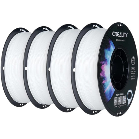 Creality cr-Petg Value Pack 4kg - 4x White 3d Printer Filament