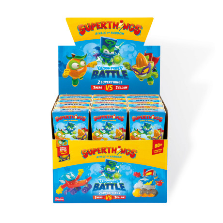 Superthings Μικροπλάσματα Kazoom Power Battle Σετ 2 Φιγούρες Για 3+
