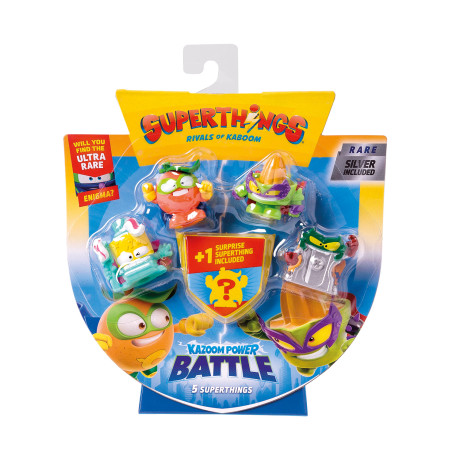 Superthings Kazoom Power Battle Blister 4+1 Φιγουρες