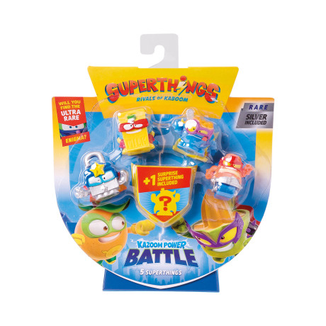Superthings Kazoom Power Battle Blister 4+1 Φιγουρες