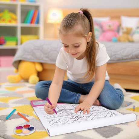 Σετ Ζωγραφικης Giga Block 5 in 1 Frozen icy Adventure