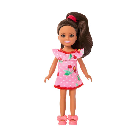 Mattel Barbie: Family & Friends - Club Chelsea Cherry Mini Doll (Jjb35)
