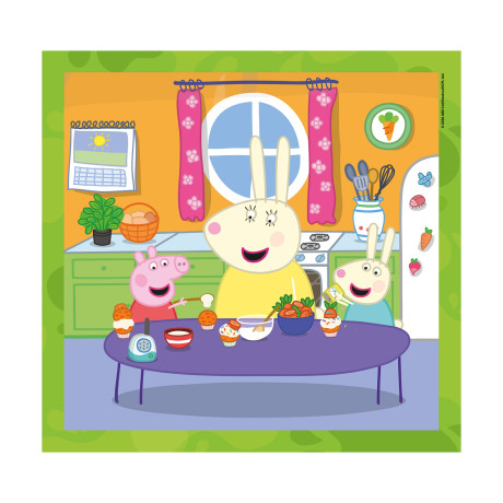 Clementoni Παιδικό Παζλ Super Color Peppa Pig 3x48 τμχ