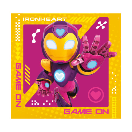 Clementoni Παιδικό Παζλ Super Color IronMan and His Awesome Friends 3x48 τμχ