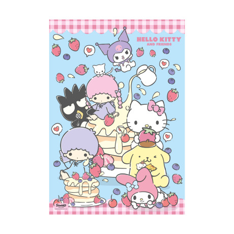 Clementoni Παζλ High Quality Collection Hello Kitty & Friends 1000 τμχ - Compact Box