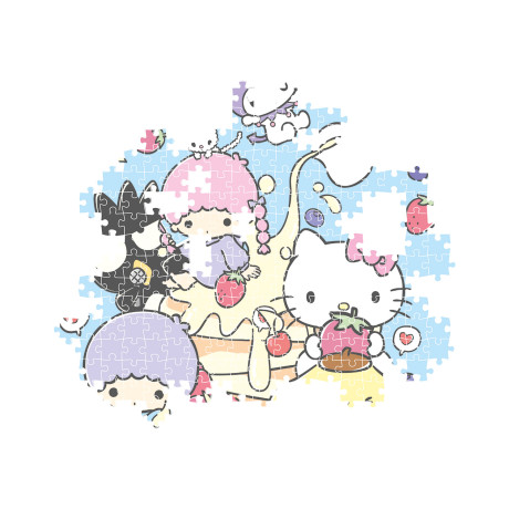 Clementoni Παζλ High Quality Collection Hello Kitty & Friends 1000 τμχ - Compact Box