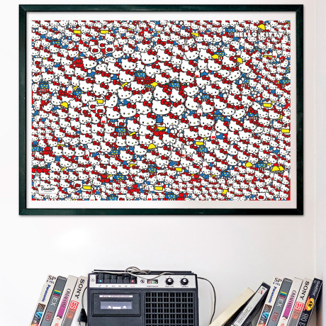 Clementoni Παζλ Impossible Hello Kitty & Friends 1000 τμχ - Compact Box