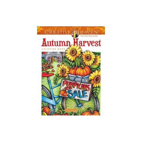 Creative Haven Autumn Harvest Coloring Book