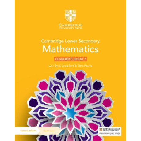 Cambridge Lower Secondary Mathematics Learner's Book 7 With Digital Access (1 Year)