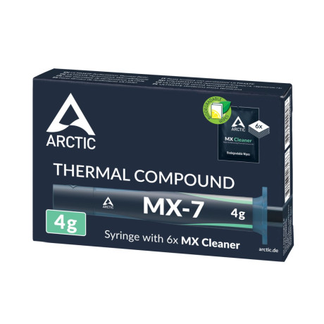 Arctic mx-7 (4g) With 6pcs mx Cleaner - High Performance Thermal Compound