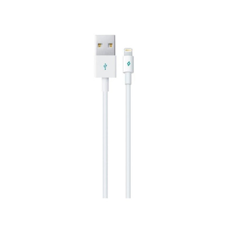 Ttec Lightning-usb Charge/data Cable White (2dk7508b) (Ttec2dk7508b)