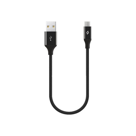 Ttec Alumicable 65w Type-c - Type-c Fast Charge Cable Space Grey 30cm (2dk50ug) (Ttec2dk50ug)