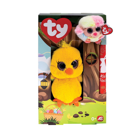 Λαμπάδα TY Beanie Boos 15εκ & Χνουδωτό Beanie Balls