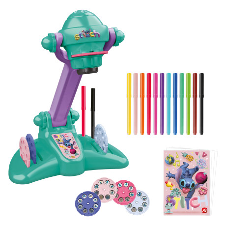 Λαμπάδα AS Προτζέκτορας Ζωγραφικής Disney Stitch Για 3+ Χρονών