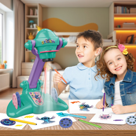 Λαμπάδα AS Προτζέκτορας Ζωγραφικής Disney Stitch Για 3+ Χρονών