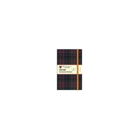 Waverley Commonplace Notebooks: Macdonald Tartan Cloth Large Notebook (21 x 13cm)