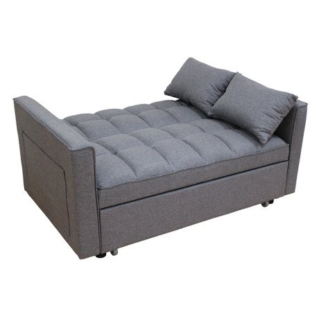 WIND GREY ΥΦΑΣΜΑ ΚΑΝΑΠΕΣ/ΚΡΕΒΑΤΙ 140X85X82εκ.