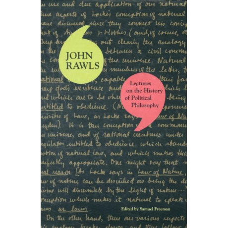 Lectures on the History of Political Philosophy