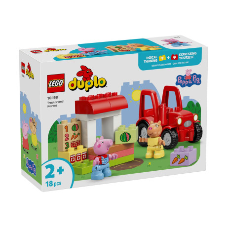 Lego® Duplo® Peppa Pig: Tractor and Market (10468)
