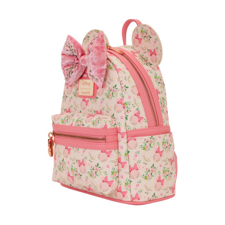 Loungefly Disney: Minnie Mouse Floral Mini Backpack (Wdbk4332)