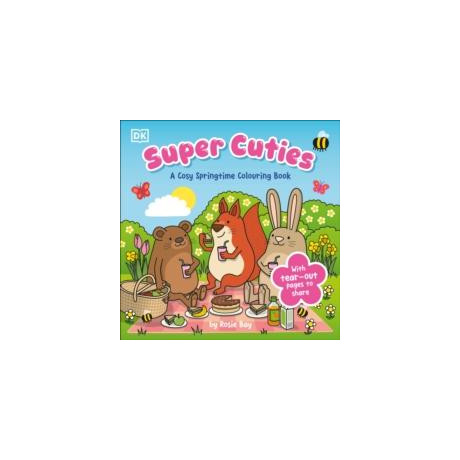 Super Cuties a Cosy Springtime Colouring Book